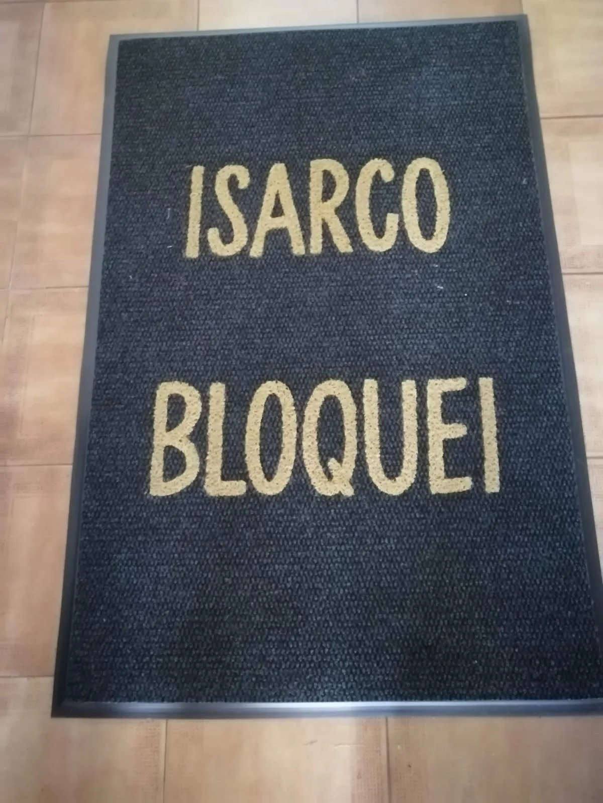 Isarco · tapete para entrada de bloque